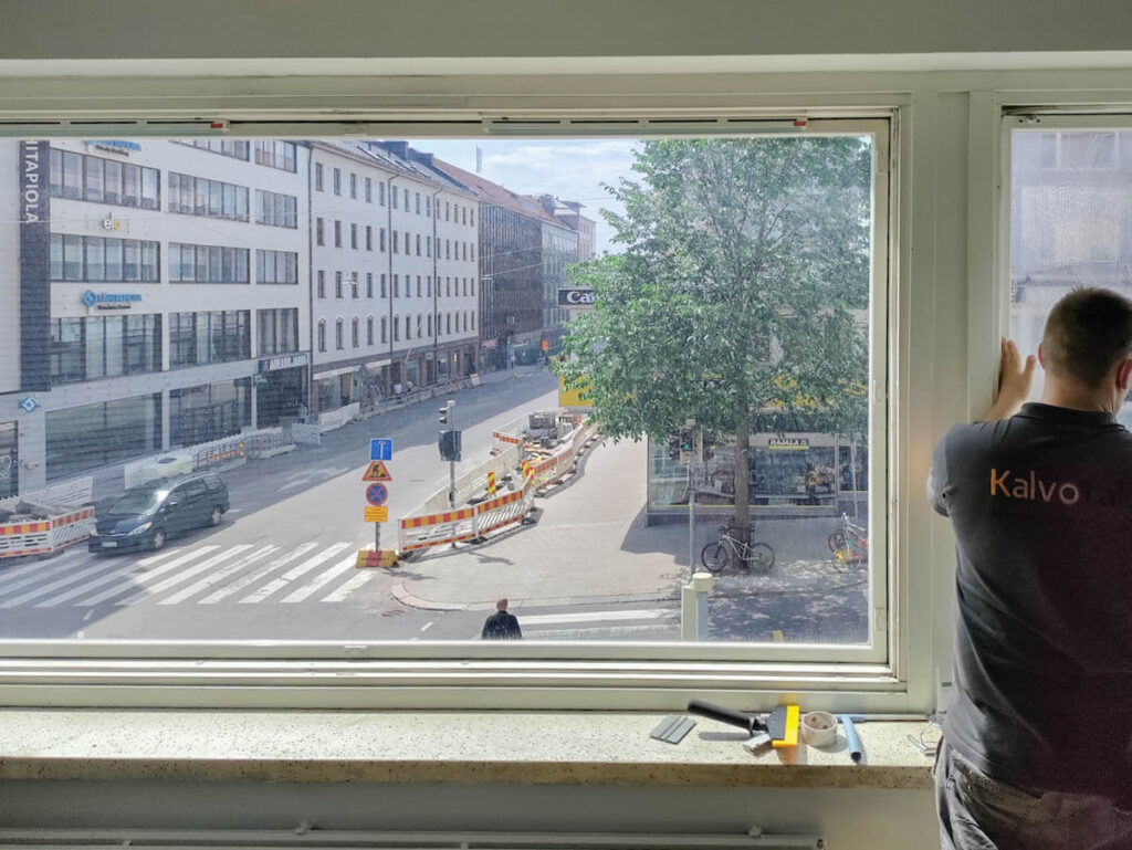 Solskyddsfilm kerrostaloon turku