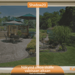 Solskyddsfilm Shadow20 exterior