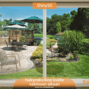 Solskyddsfilm Shiny50 exterior